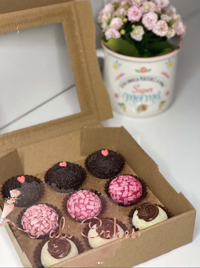Caixa presente com doces artesanais
